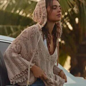 Free People Sand Dollar Tunic NWT Size Large